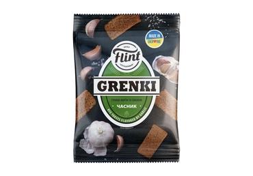 Džiūvėsėliai FLINT GRENKI, česnakų skonio, 80 g