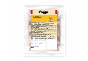 Karštai rūkyta kiaulienos šoninė PORMET, I r., 1 kg