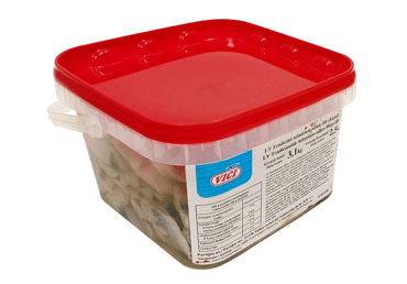 Sūdyta silkių filė su oda, 1 kg - 2