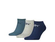 Sportinės kojinės, 3 poros, PUMA, dydis: 43-46, spalva: tamsiai mėlyna