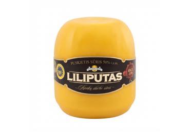 Puskietis fermentinis sūris LILIPUTAS, 50 % rieb. s. m., 500 g