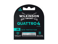 Skutimosi galvutės vyrams WILKINSON SWORD Quattro, 4 vnt.