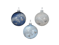 Stiklinis Kalėdų eglės žaisliukas, 8 cm