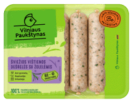 Šviežios vištienos dešrelės su žolelėmis, 400 g