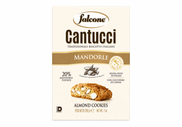 Sausainiai CANTUCCI su migdolais, 200 g