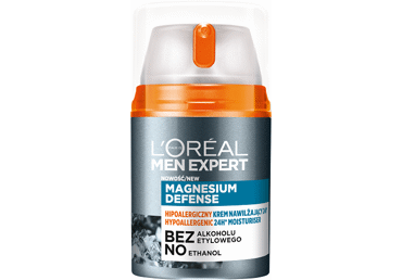 Vyriškas veido kremas L'OREAL MEN EXPERT MAGNESIUM, 50 ml