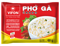 Sriuba su ryžių makaronais ir vištiena VIFON PHO GA, 60 g