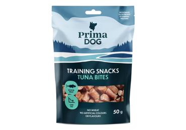 PrimaDog Treniravimo Skanukas - Tuno kąsneliai, 50 g