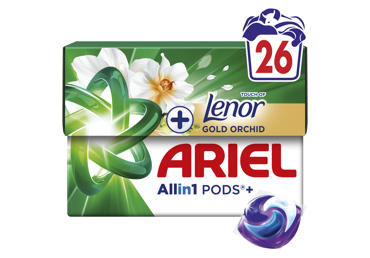 Skalbimo kapsulės ARIEL Gold Orchid, 26 skalbimai