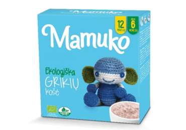 Ekologiška MAMUKO grikių košė (nuo 6 mėn.), 240 g