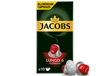 Kavos kapsulės JACOBS LUNGO CLASSIC, 52 g - 2